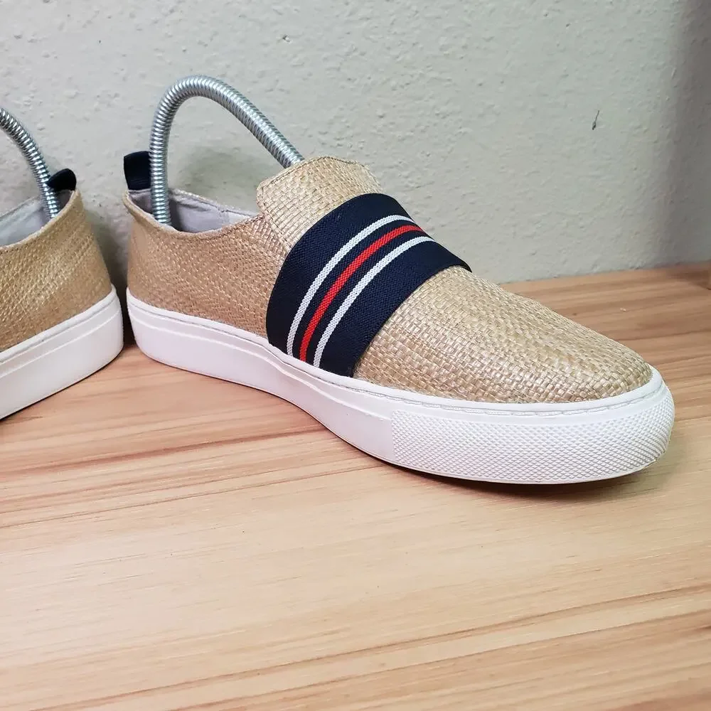 No brand tan woven
